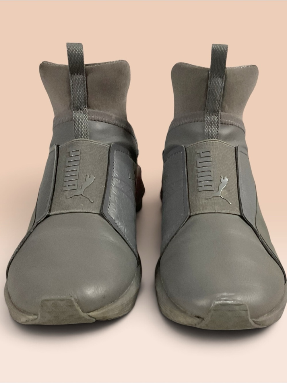 Puma Fierce Chalet Women’s Grey Slip-On Training Sneakers SN #190914-04 Size 8